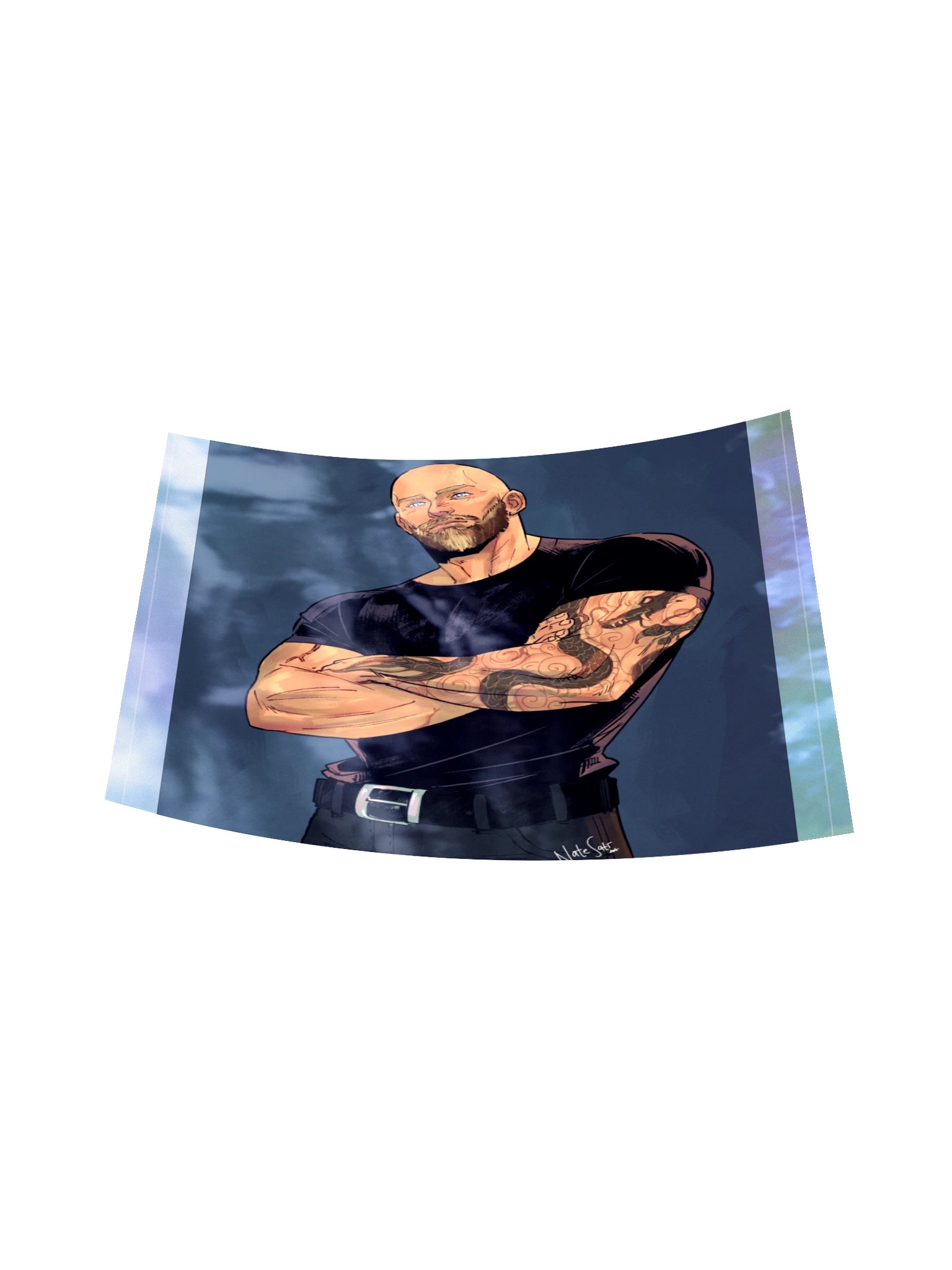 "T" Holographic Sticker product image (16)