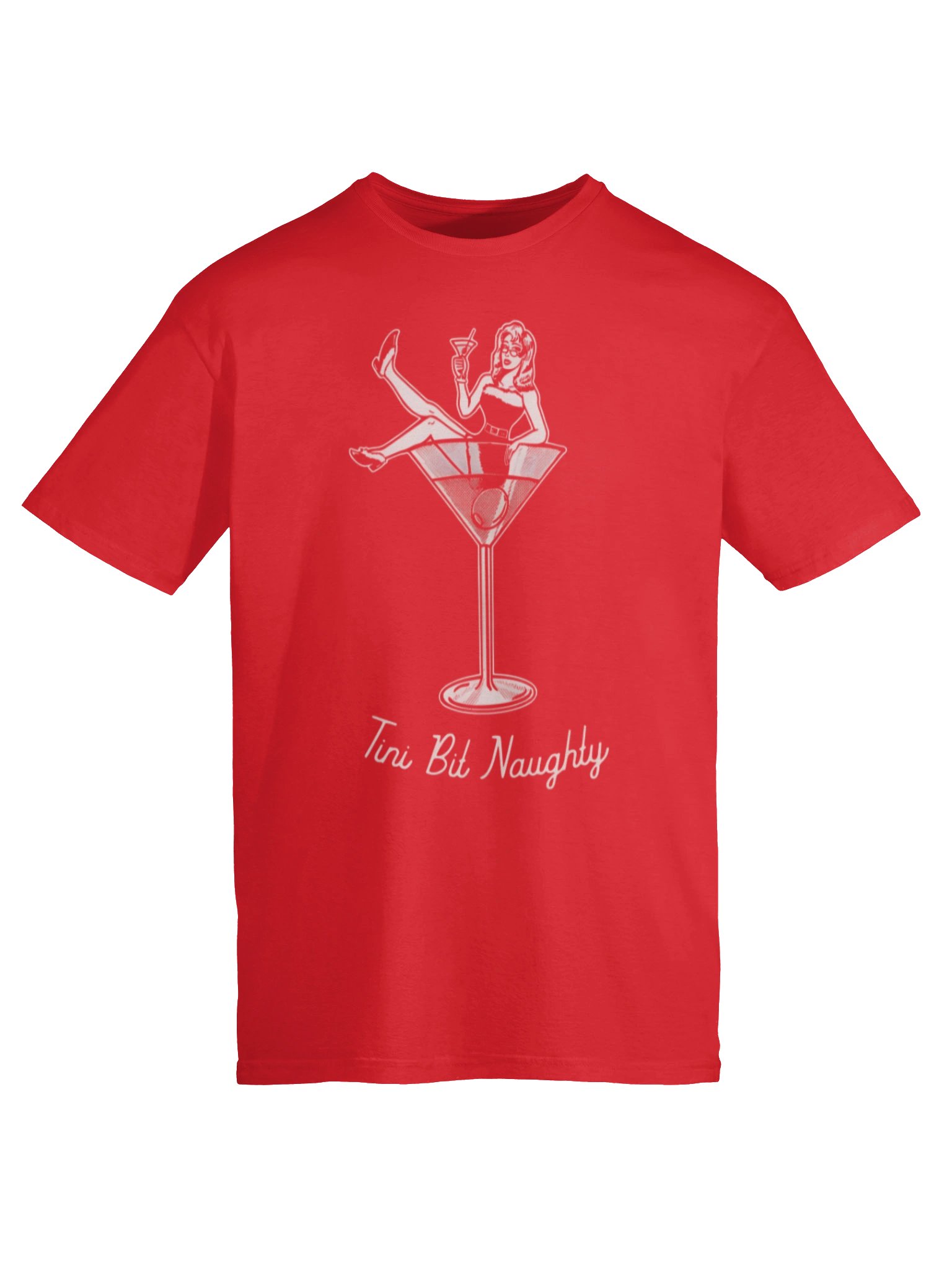 Tini Bit Naughty Ugly Christmas Shirt product image (13)
