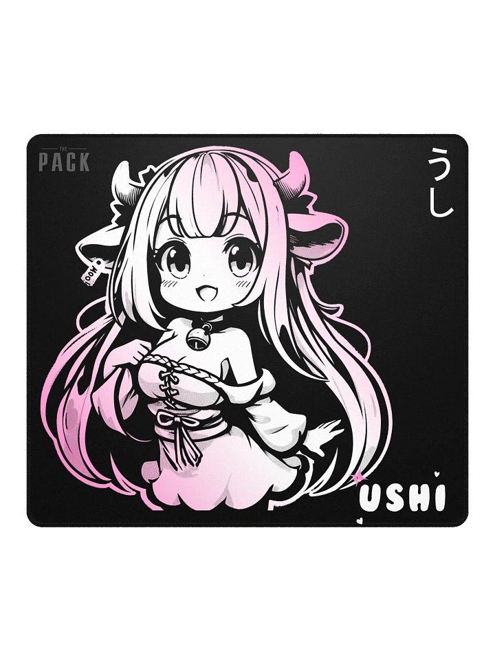 Adorably Macabre Couple Mousepad/Deskpad - Ushi product image (2)