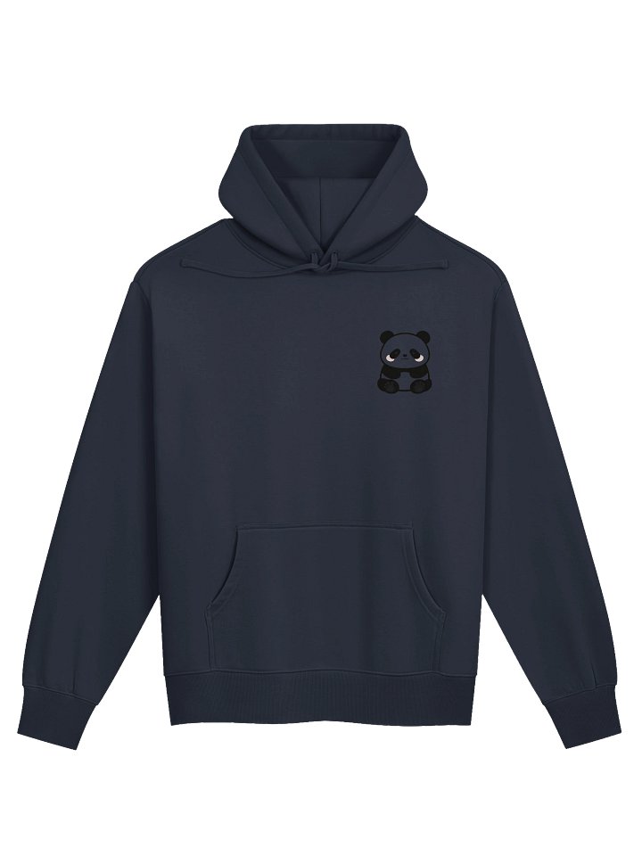 Panda Pocket Graphic Hoodie – Navy Blue product image (1)