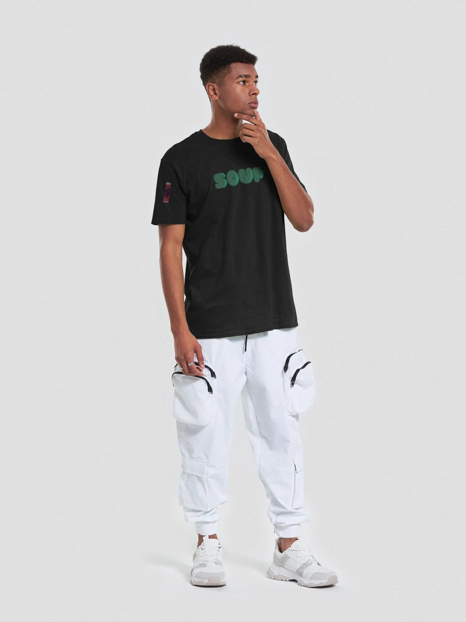 Cartoon Soup Tee - Green Soup product image (6)