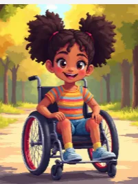 Willow’s Whirlwind Wheels: A Heartwarming Picture Book About Disability, Confidence & Friendship (Ages 3-7) product image (3)