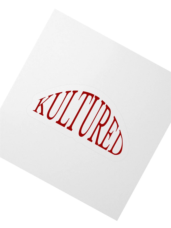 KULTURED STICKER product image (6)