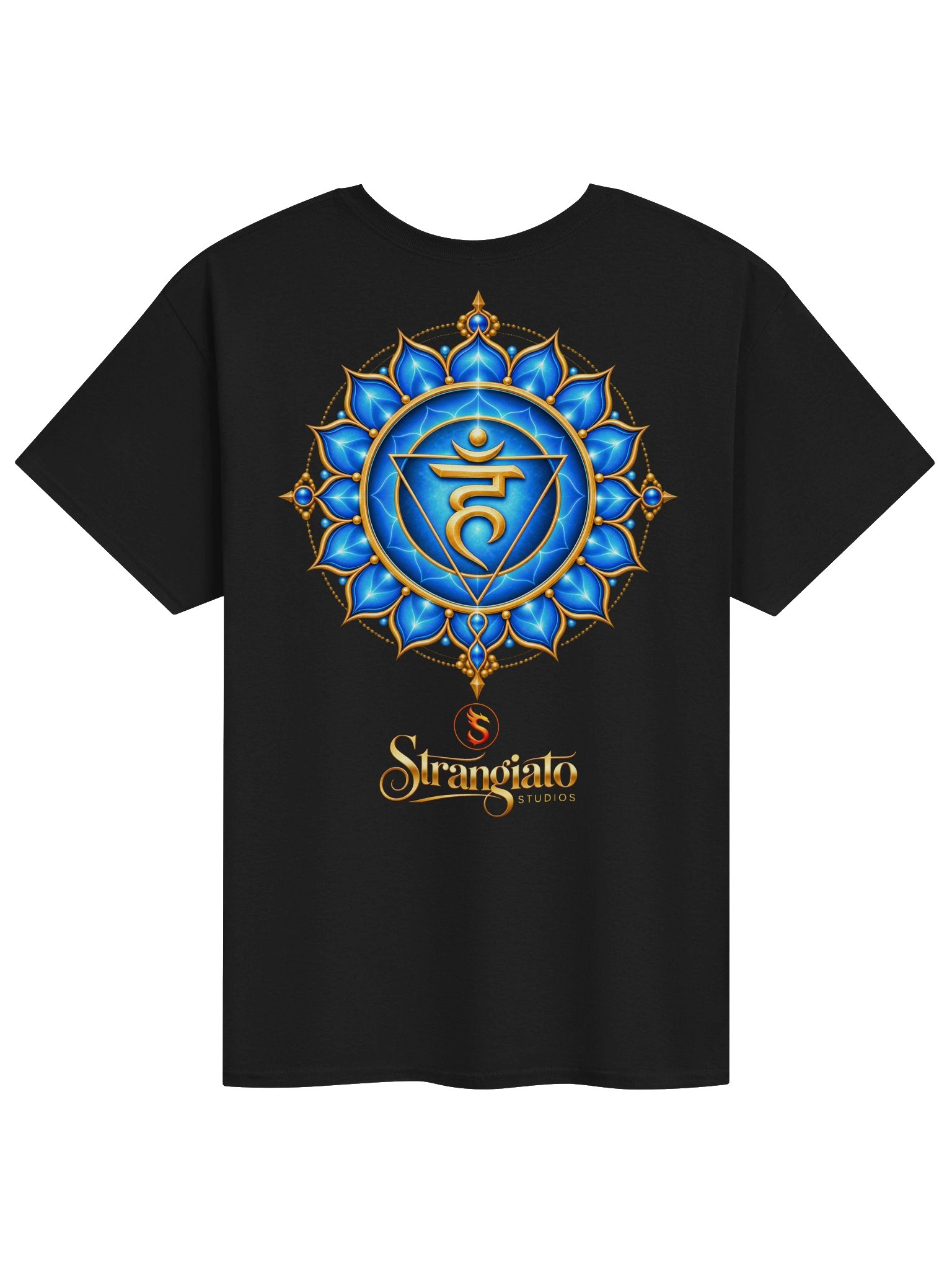 Lion - Speak Your Truth Signed Throat Chakra - Unisex Gildan Heavyweight 100% Cotton T-Shirt product image (2)