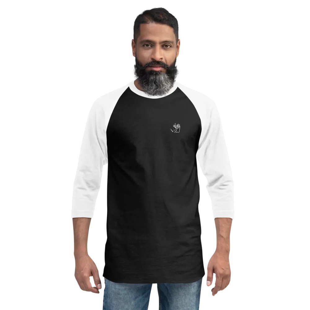 Fryenation Logo Raglan product image (3)