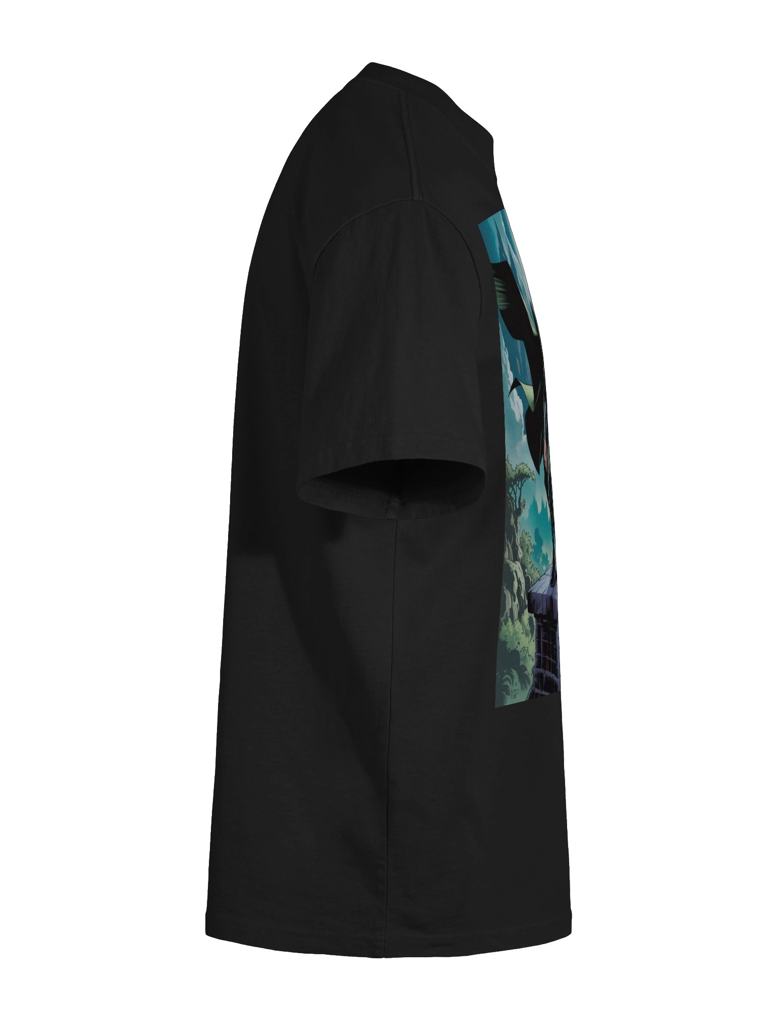 Eternal Shadows: Ra’s Al Ghul Inspired Oversized Faded T-Shirt product image (11)