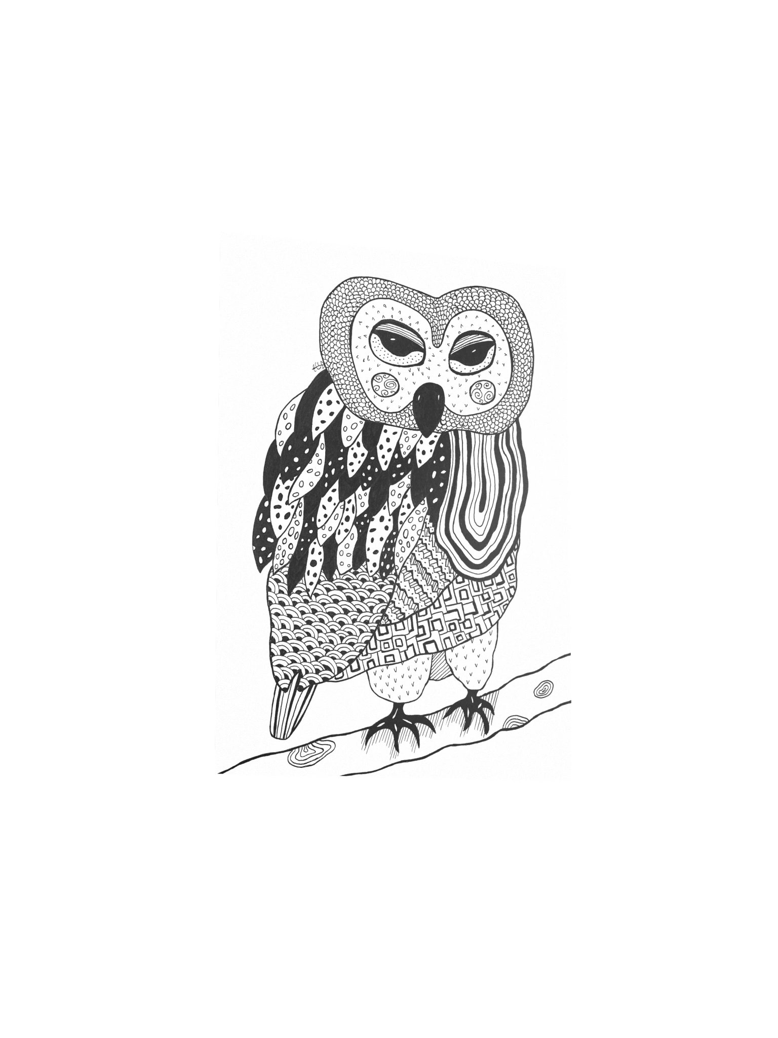 "Owl" Matte Poster product image (9)