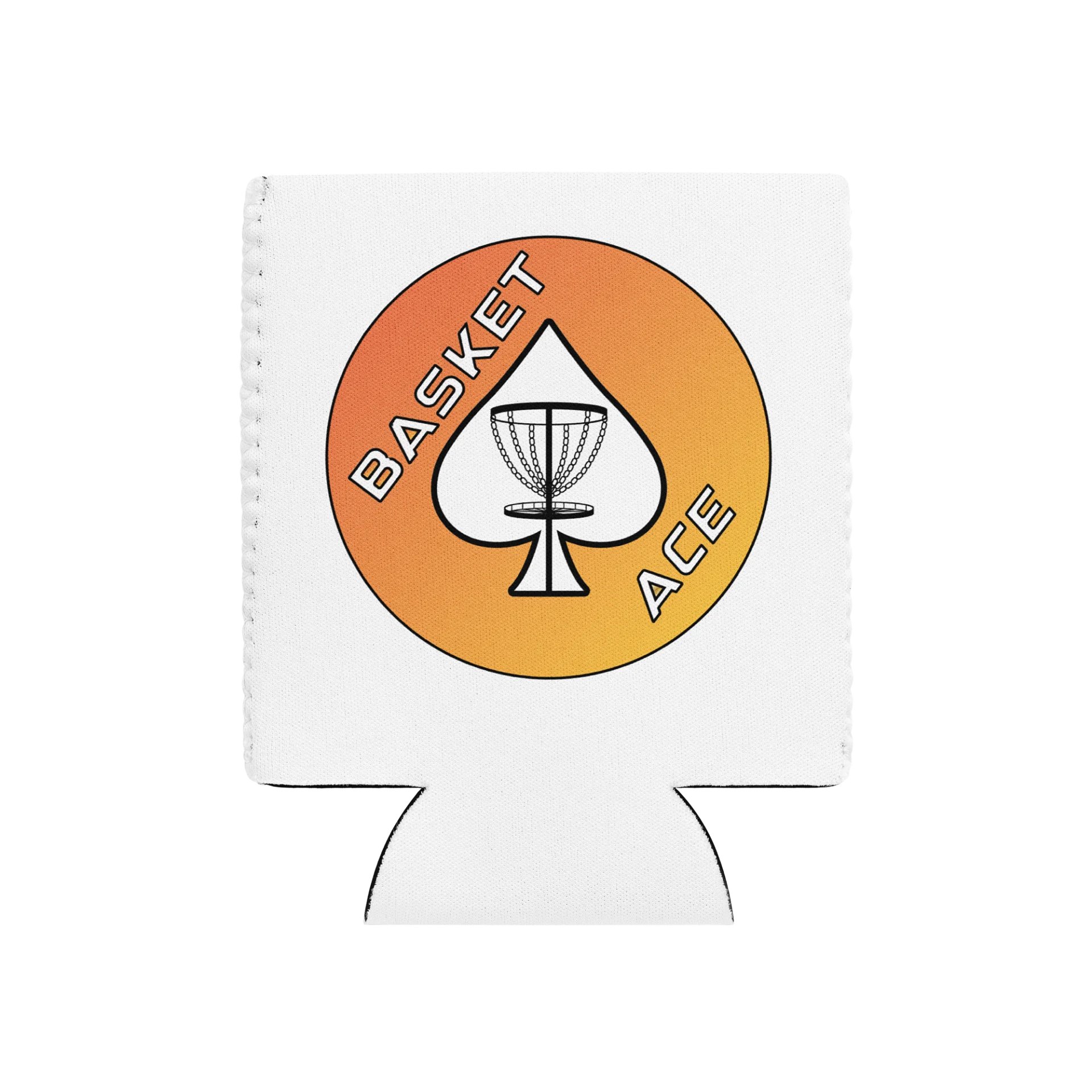 Basket Ace (Circle) Koozie product image (1)
