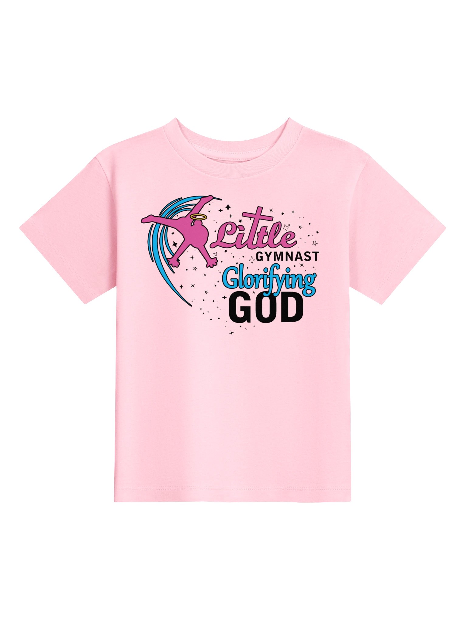 Little Gymnast Glorifying God (Toddler) T-Shirt PBW product image (3)