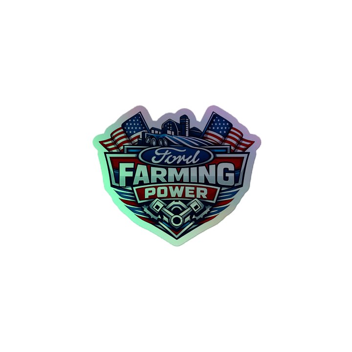 FordFarming Power Holographic Sticker Set product image (2)
