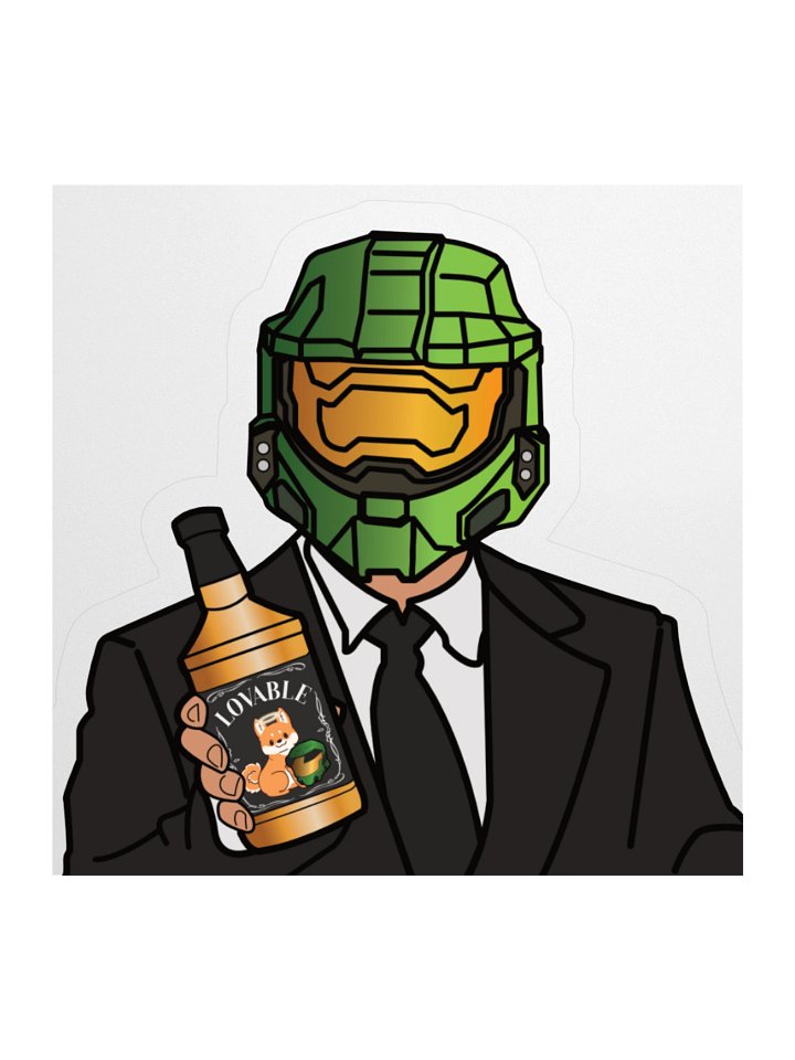 Lovable Classic Sticker product image (1)