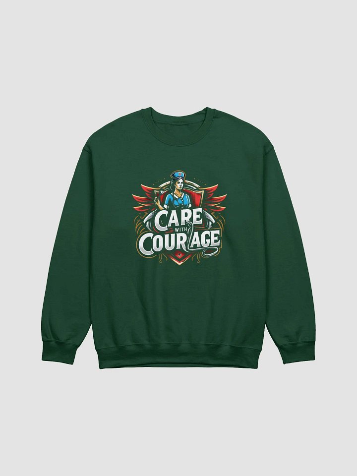 Courageous Care Nurse Stylized Sweatshirt product image (6)