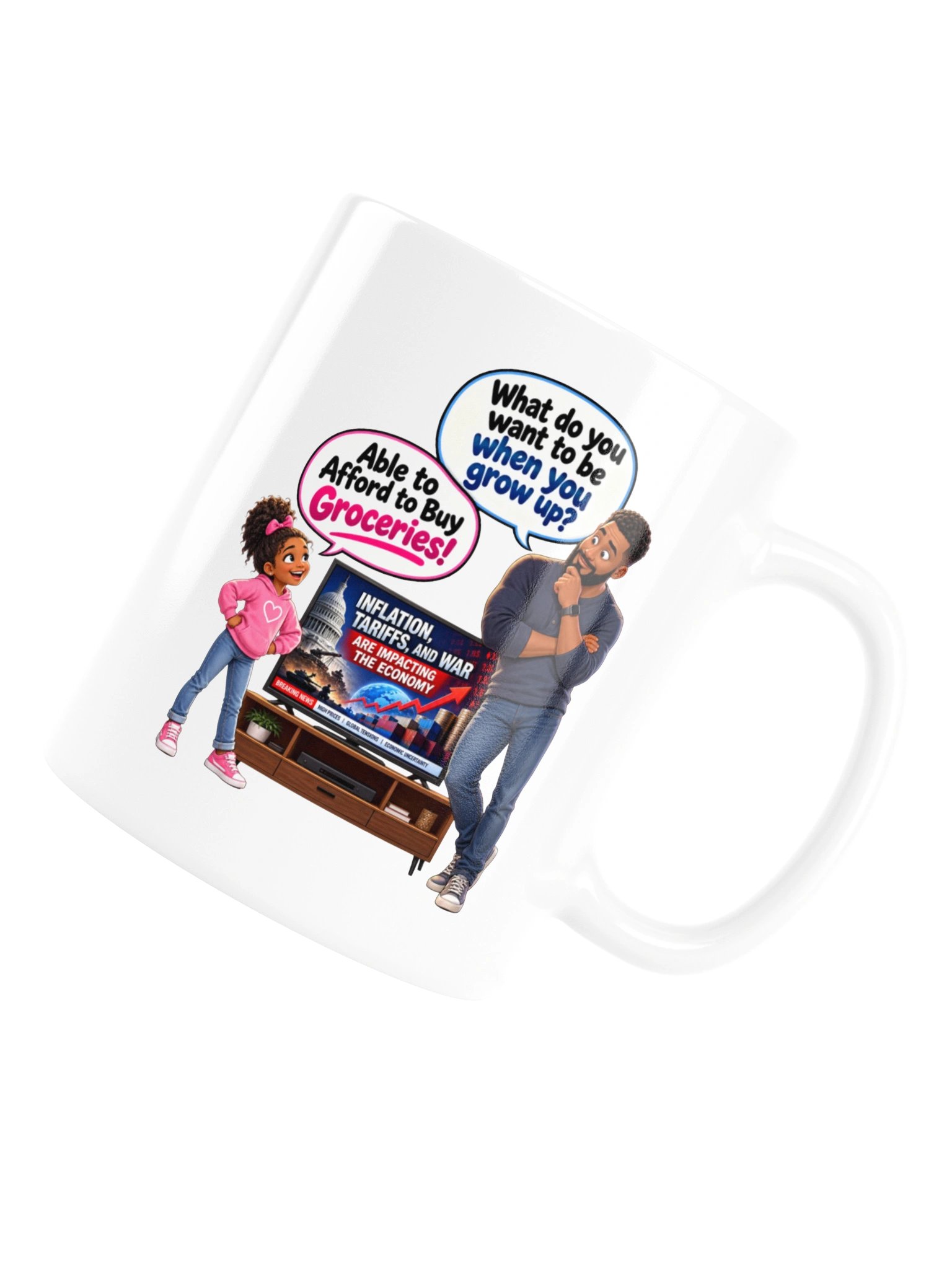 ABLE TO AFFORD TO BUY GROCERIES! MUG product image (16)
