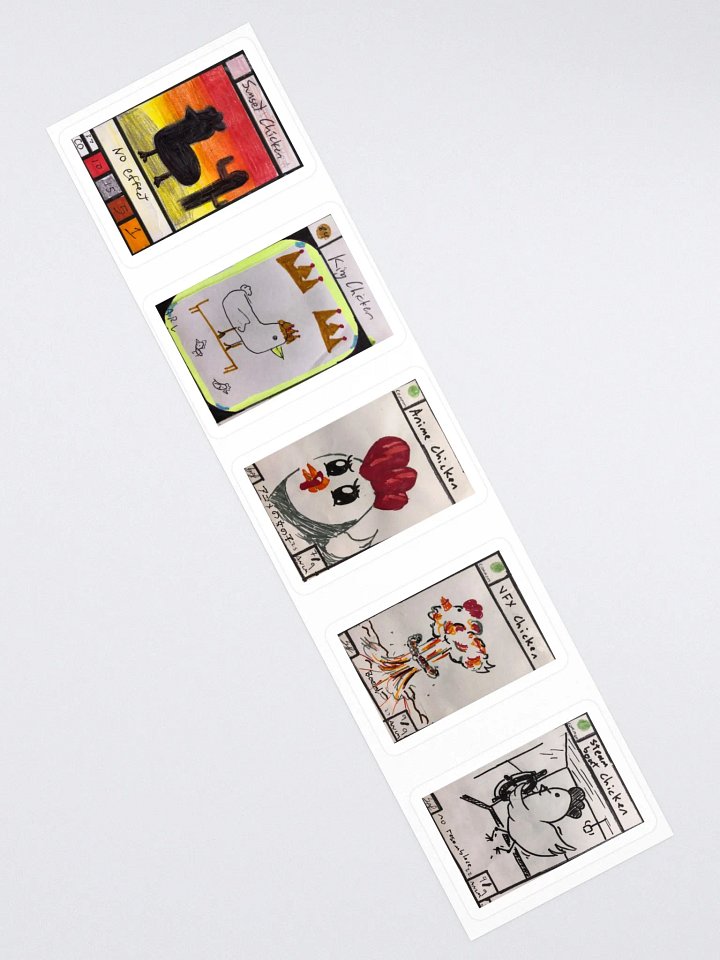 Favorite Card Stickers product image (2)