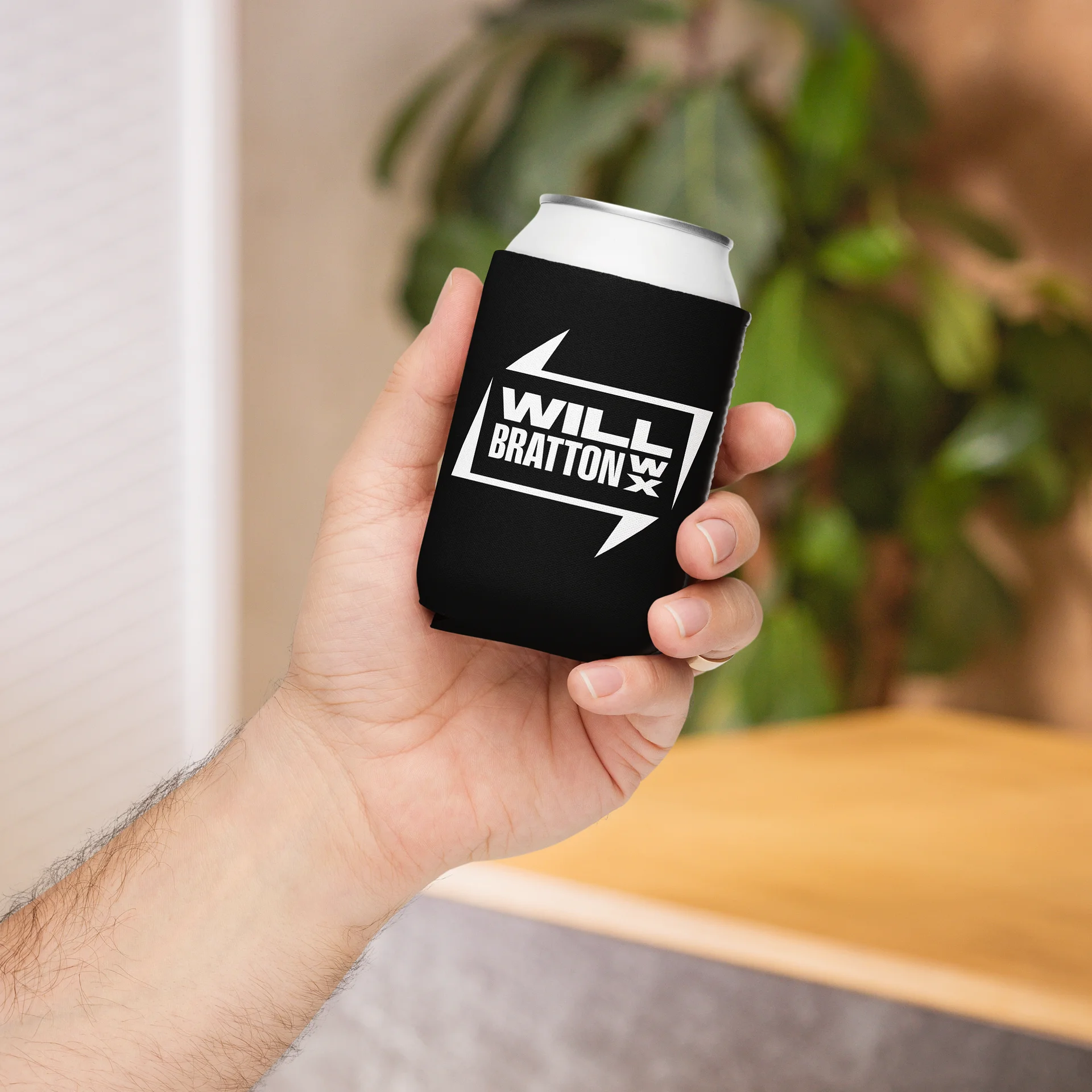 WillBrattonWx 120z Koozie (Black-out) product image (4)