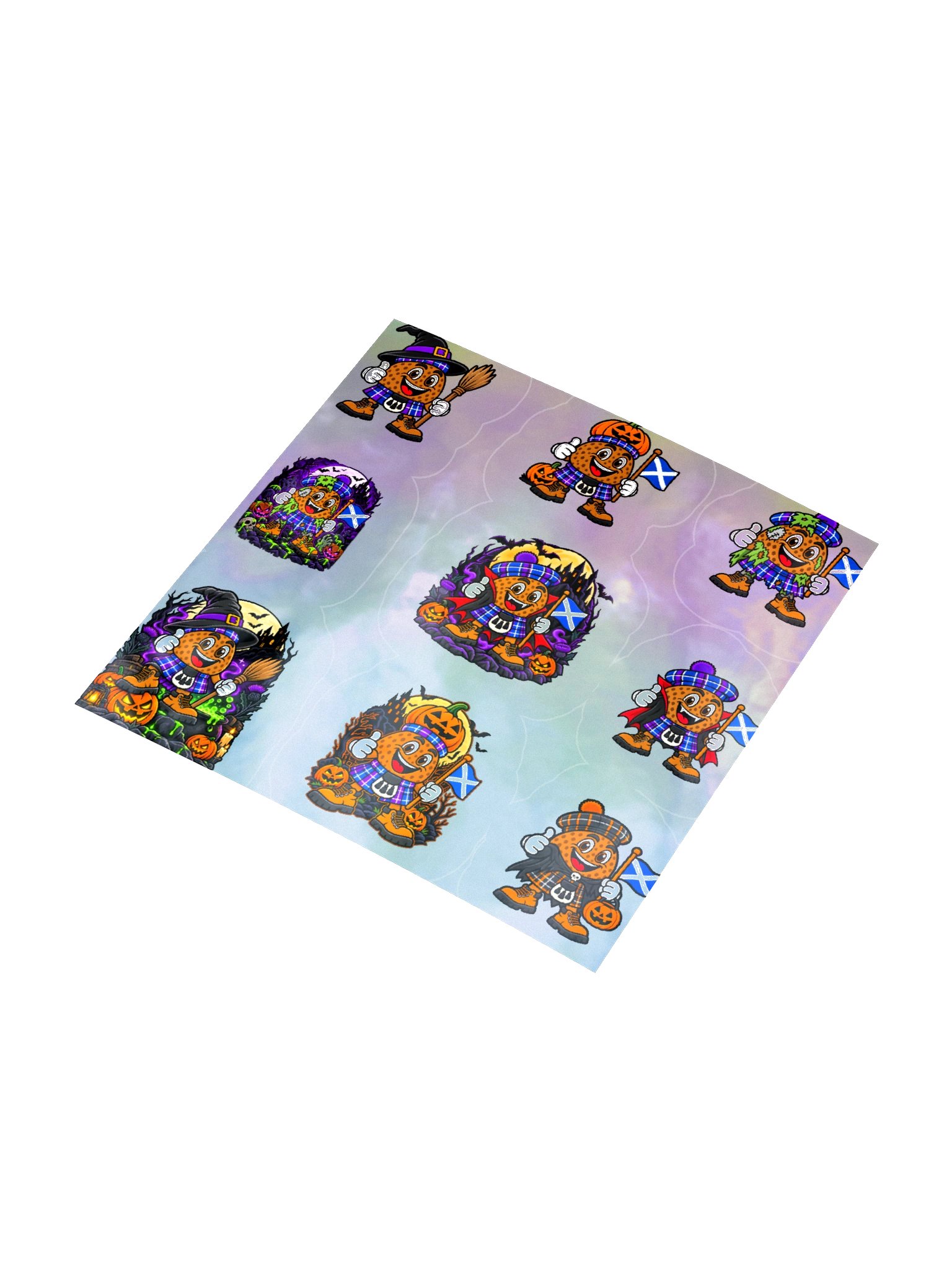 Mr Haggis Halloween Sticker Sheet product image (7)