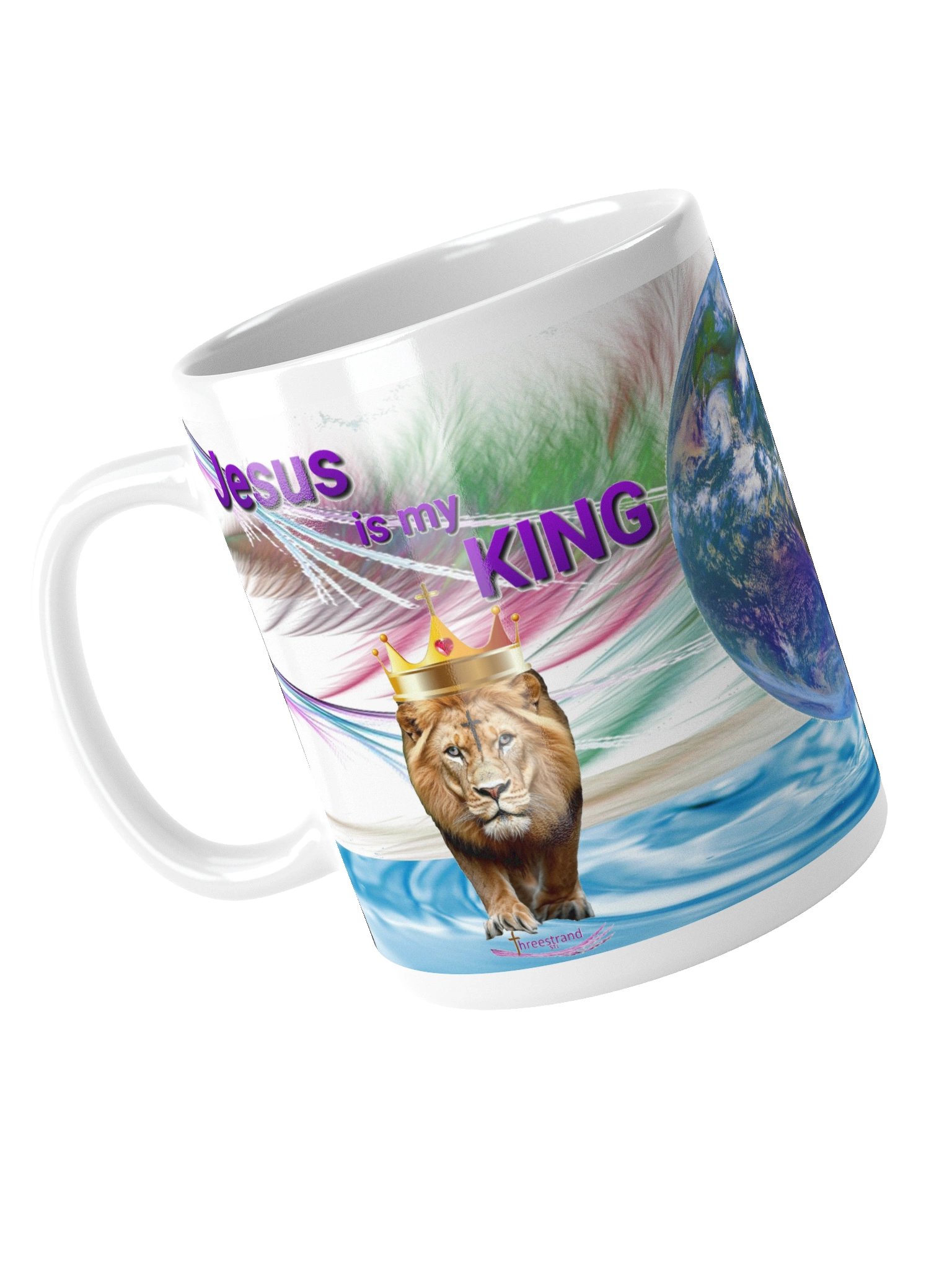 Jesus is my KING - Mug - White product image (4)