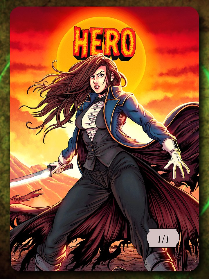 Hero 1/1 Full Art Token product image (1)