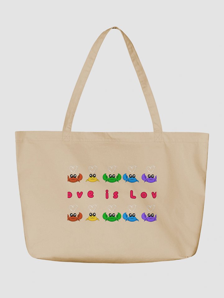 Love is love tote product image (2)
