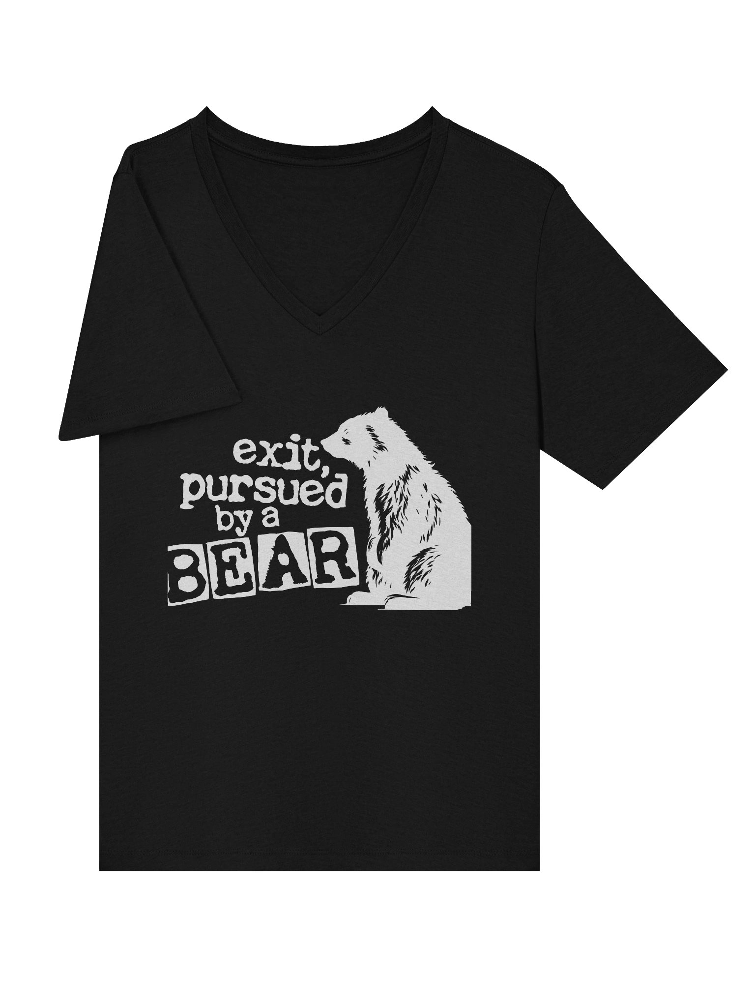 Bear Theatre V-Neck T-Shirt product image (22)