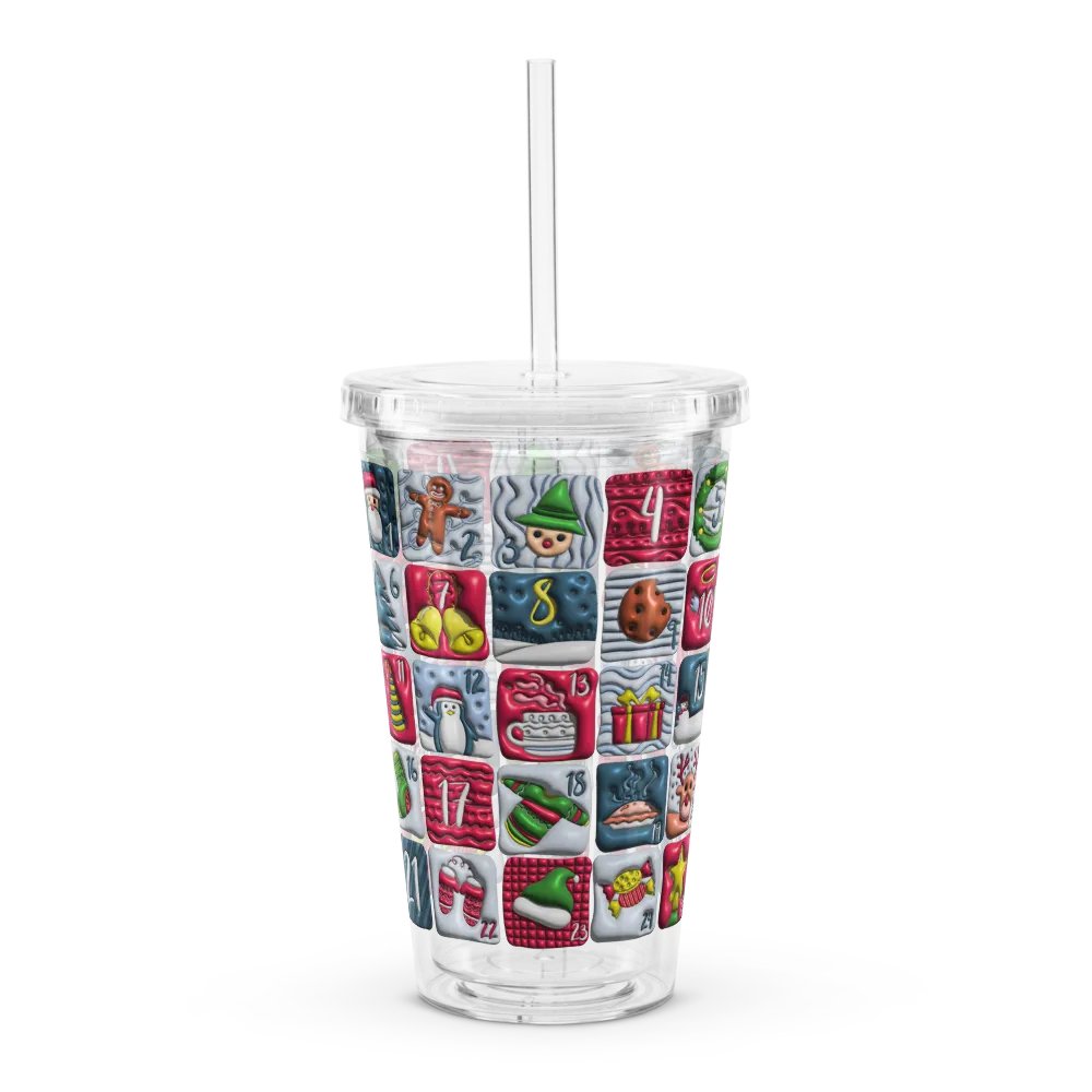 Christmas Calendar Acrylic Tumbler product image (2)