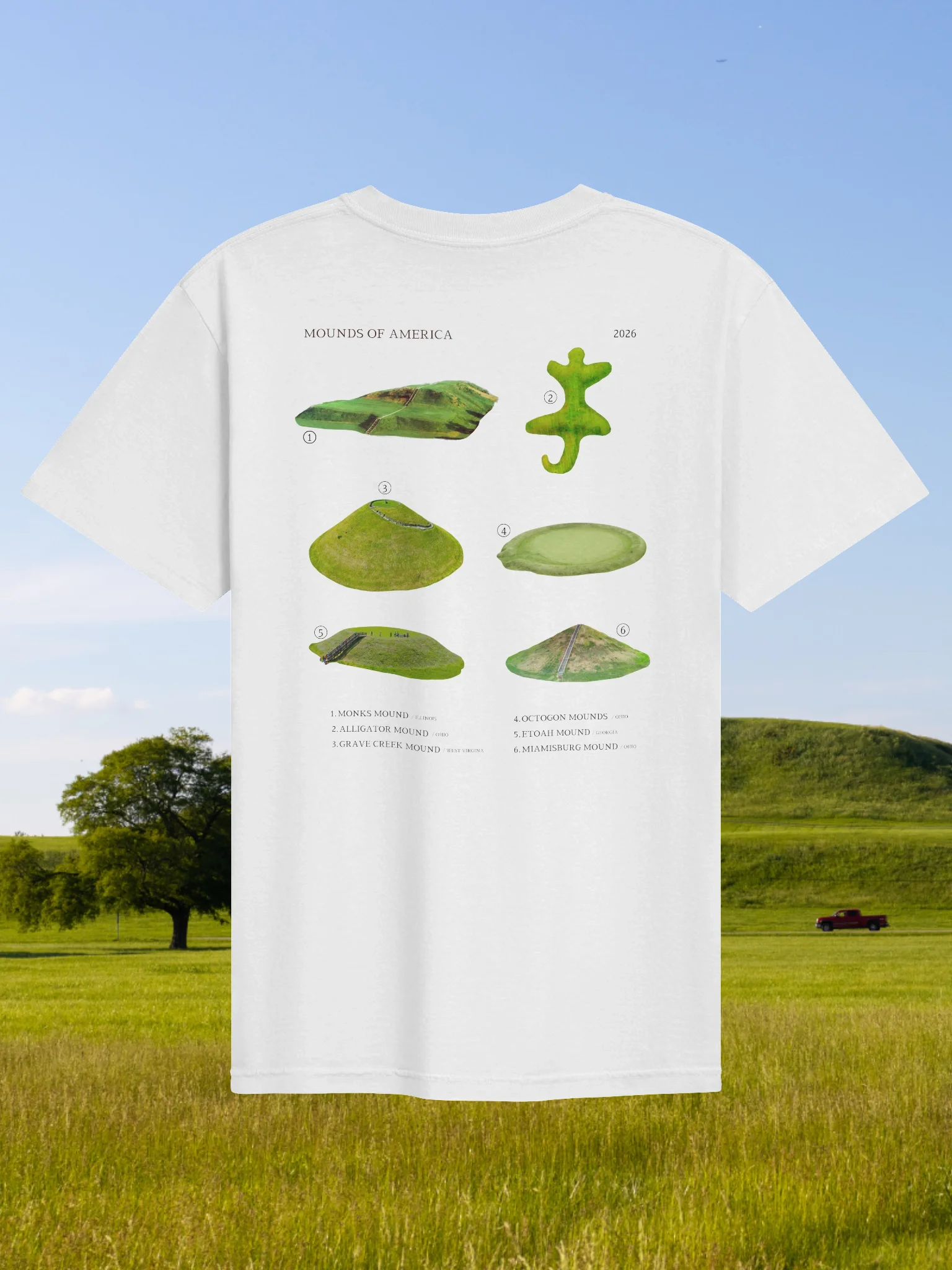 Mounds of America T-Shirt product image (2)