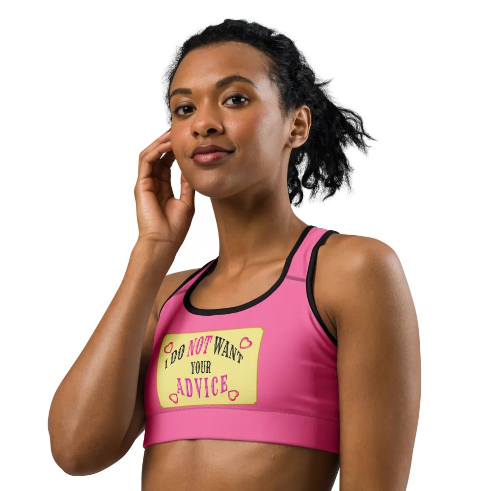 No Advice Sports Bra product image (6)