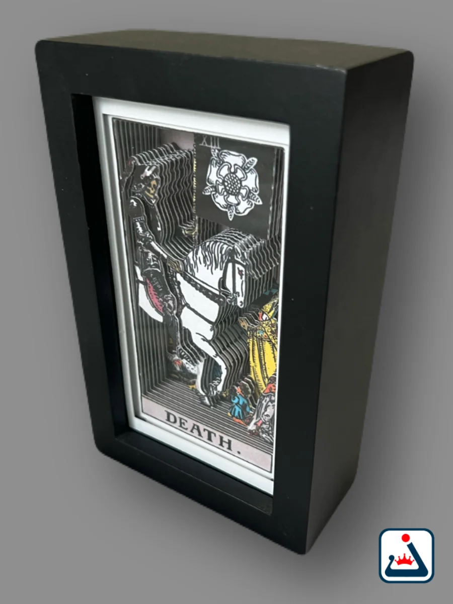 Death – 3D Tarot Shadow Box Art product image (3)