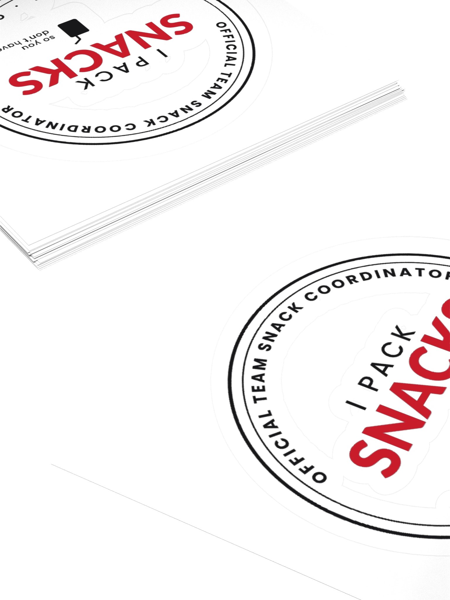 I Pack Snacks — Wrestling Sticker product image (12)