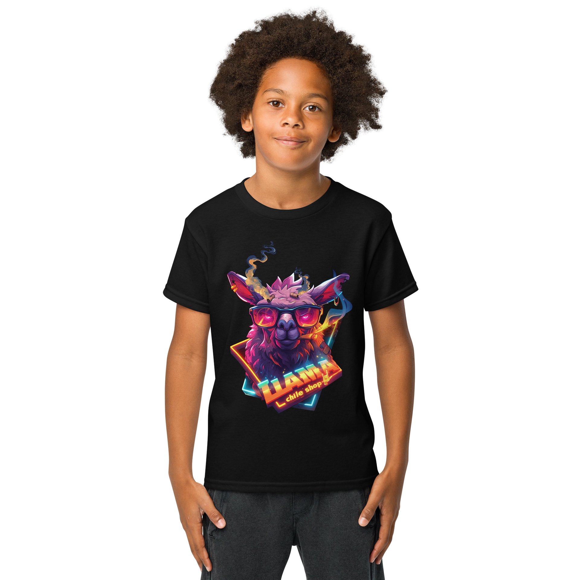 Llama Fiesta Youth Sports Tee product image (1)