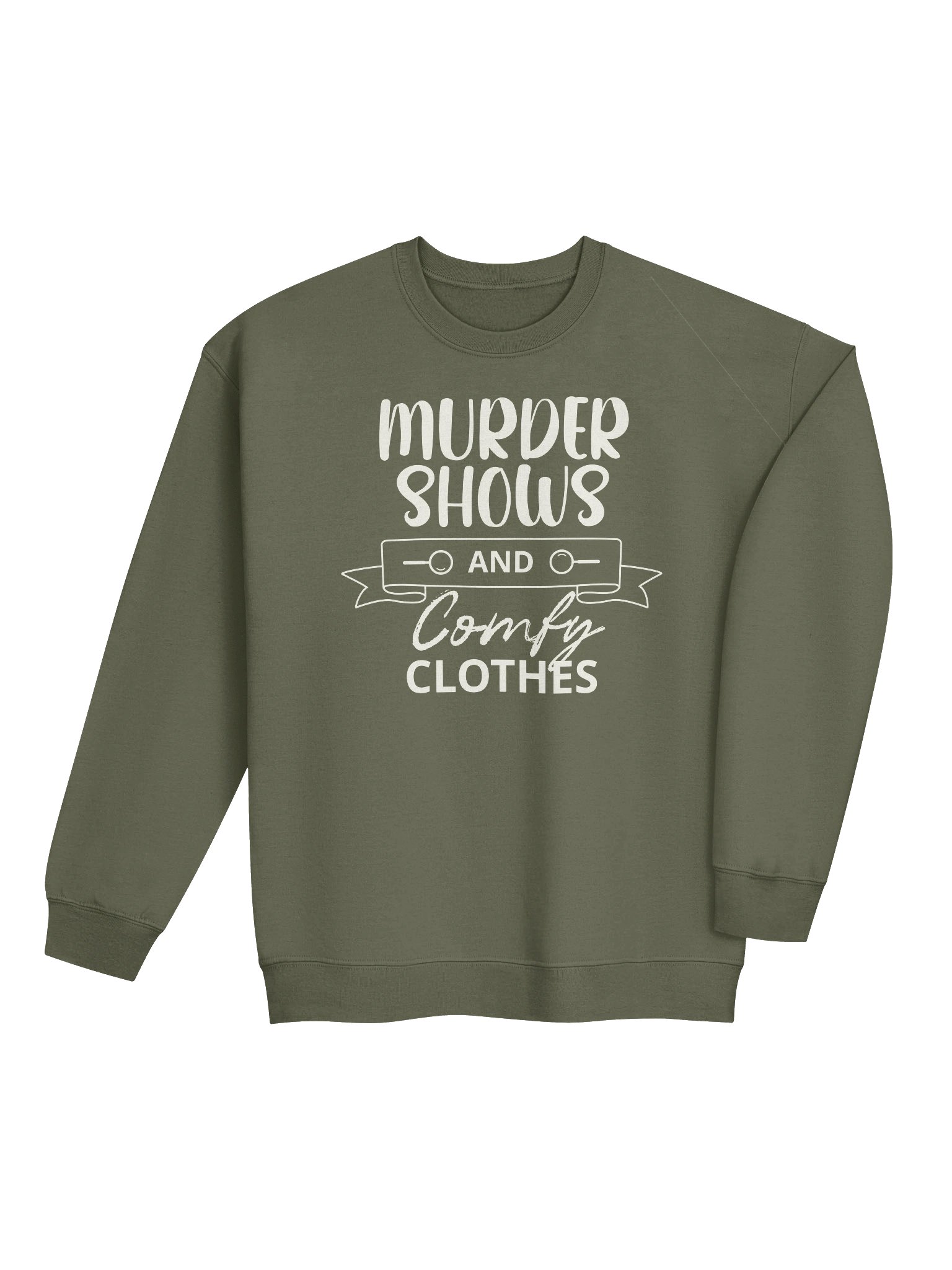 Murder Shows and Comfy Clothes Sweatshirt - Dark product image (21)