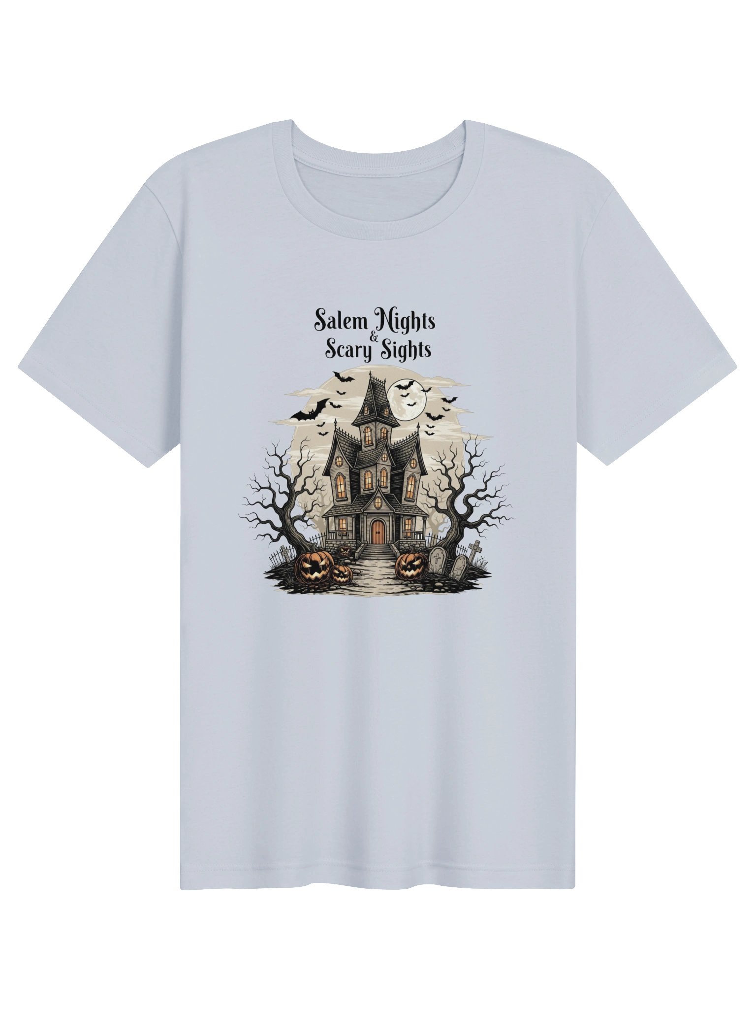 Spooky Haunted House Halloween Tee product image (8)