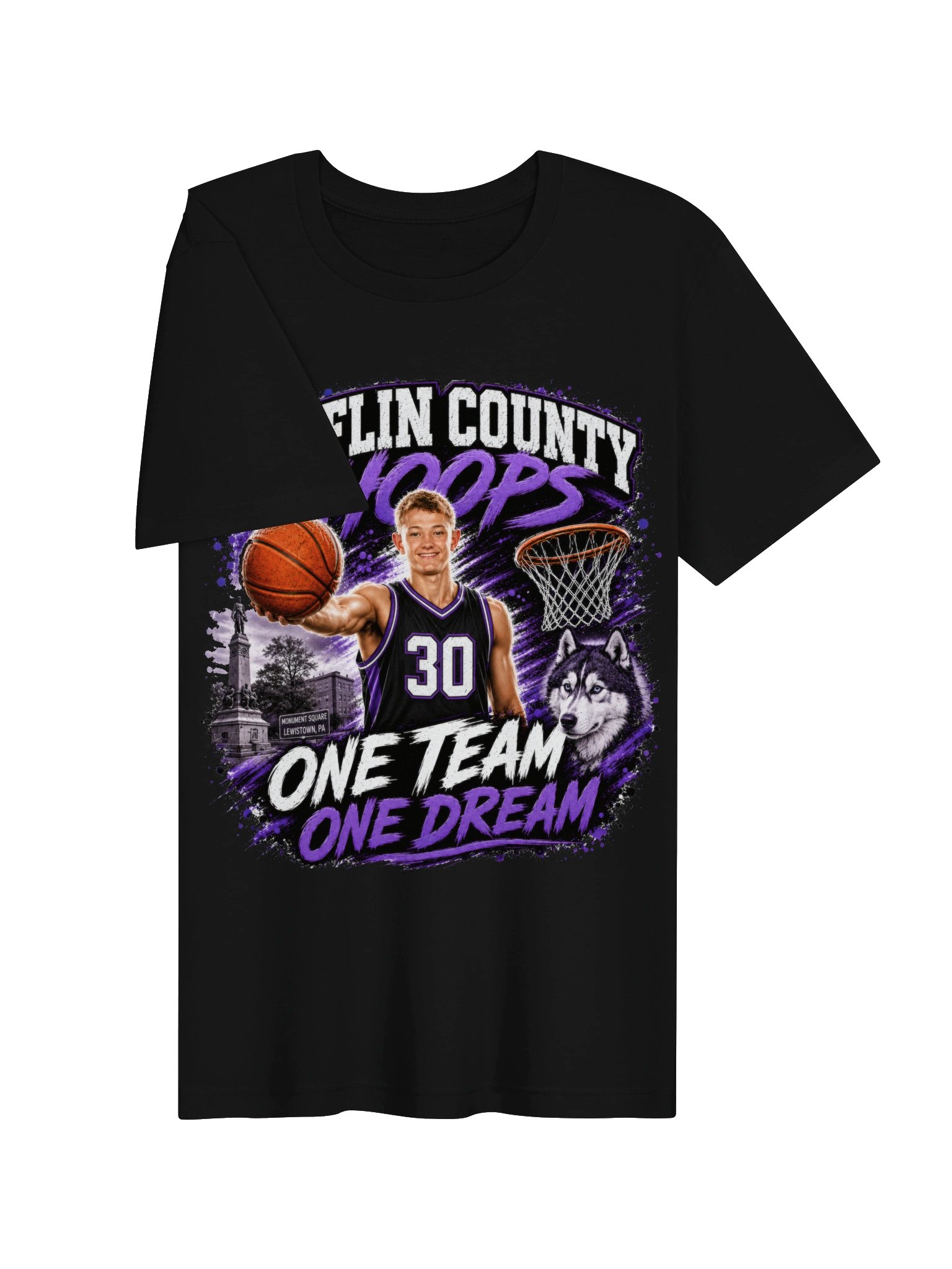 MiffCo Hoops One Team One Dream Tee product image (3)