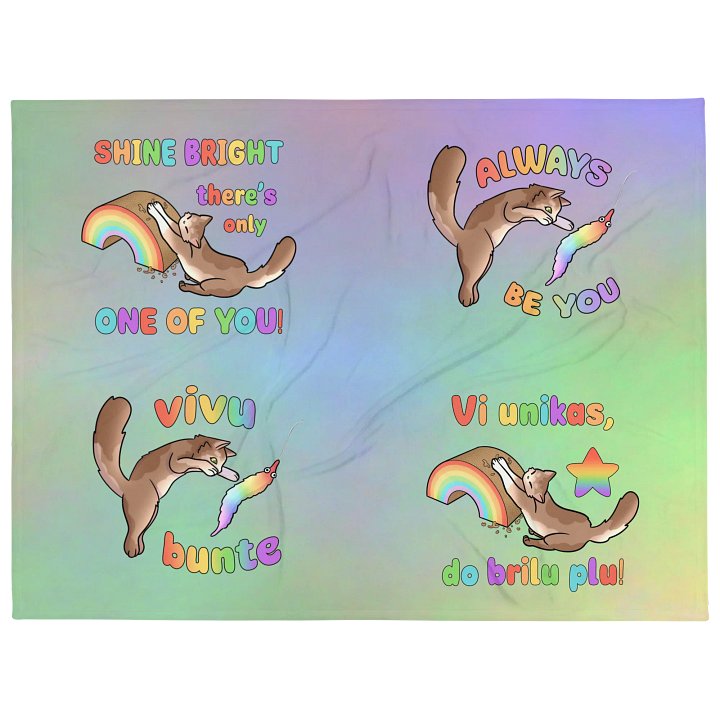 Twix Pride Blanket/Tviksa Fiera Kovrilo product image (2)