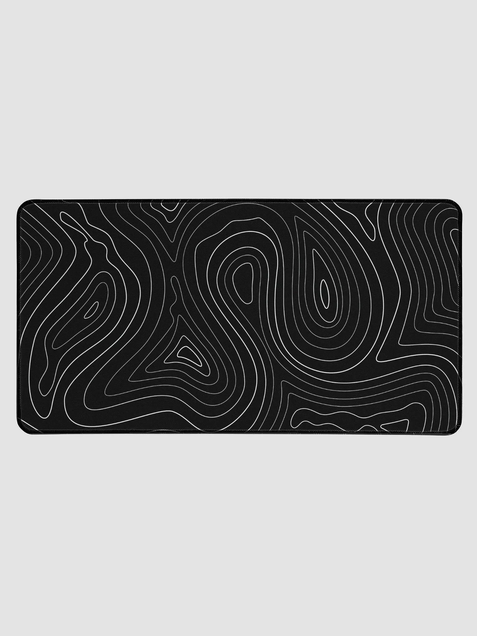 Digital Death Topographic Map Desk Mat product image (3)