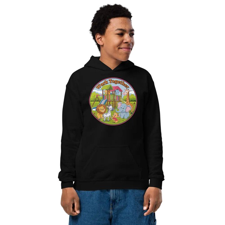Novelty Work Together Kids Hoodie product image (1)