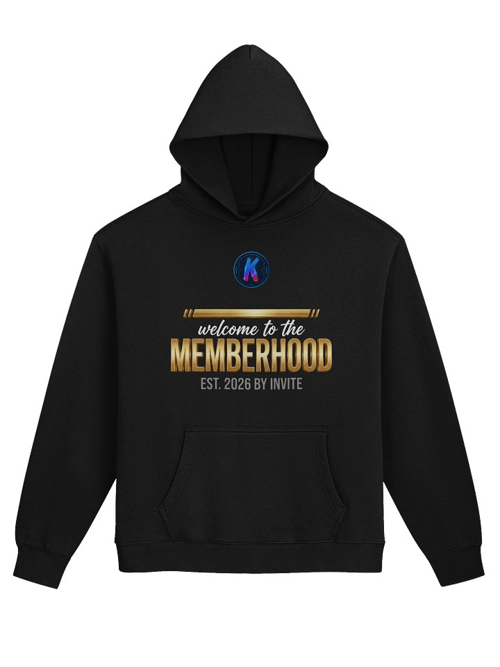"WELCOME TO THE MEMBERHOOD" Hoodie product image (1)