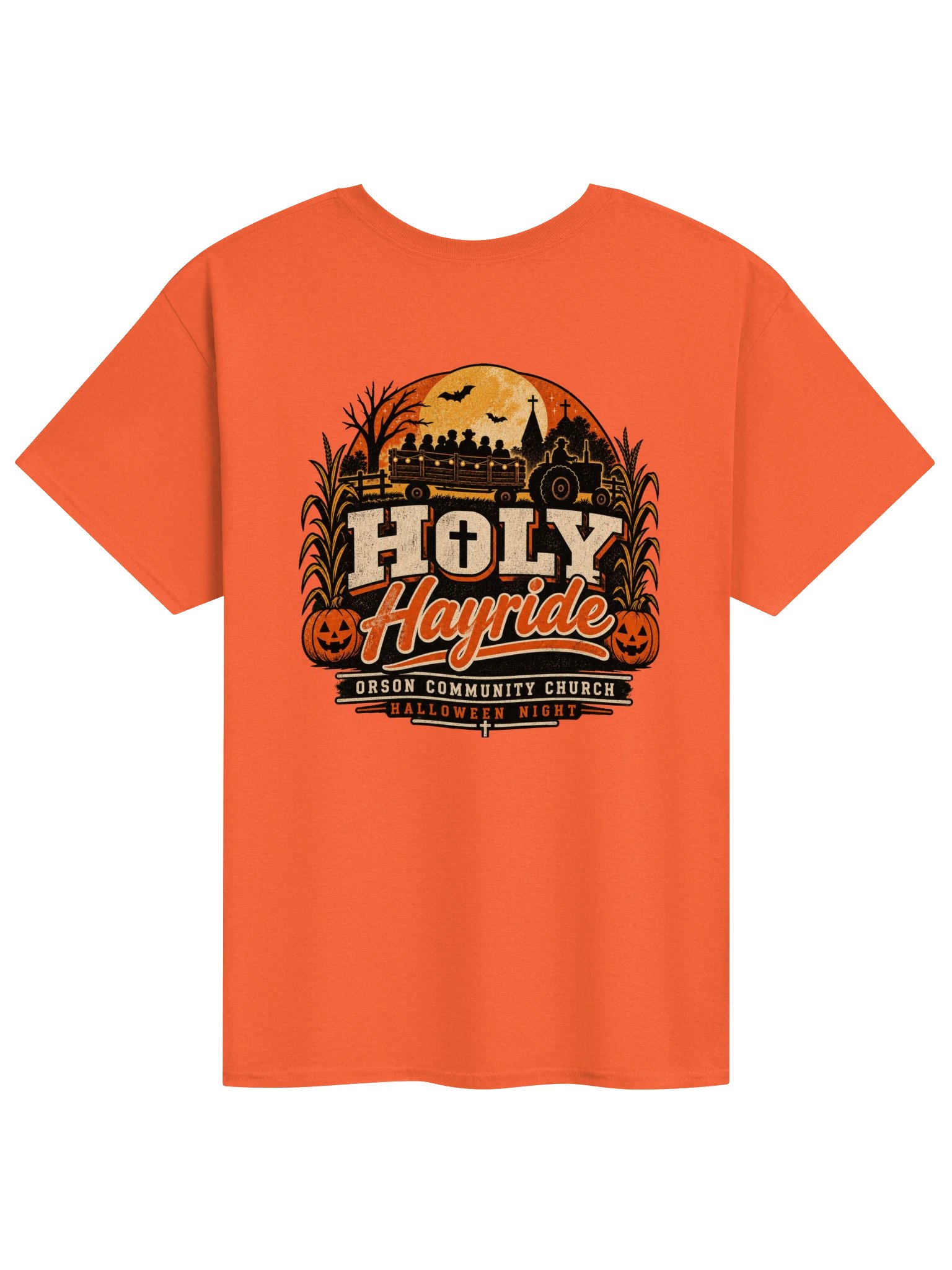 HOLY HAYRIDE – ORSON INSPIRED HALLOWEEN T-SHIRT product image (2)