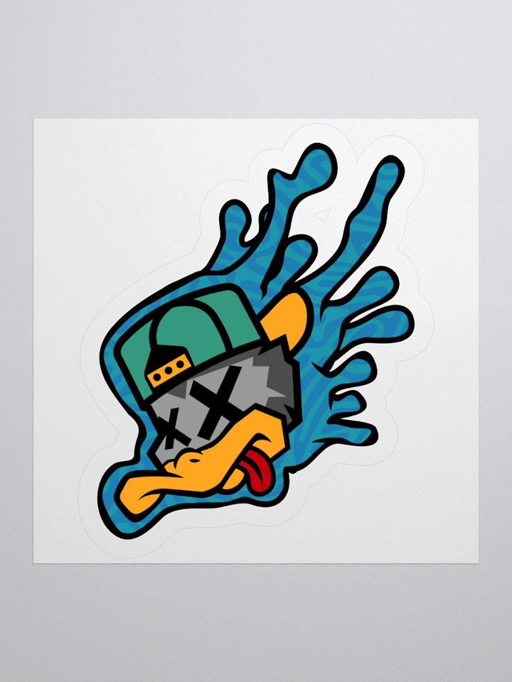 Slain Duck Sticker product image (1)
