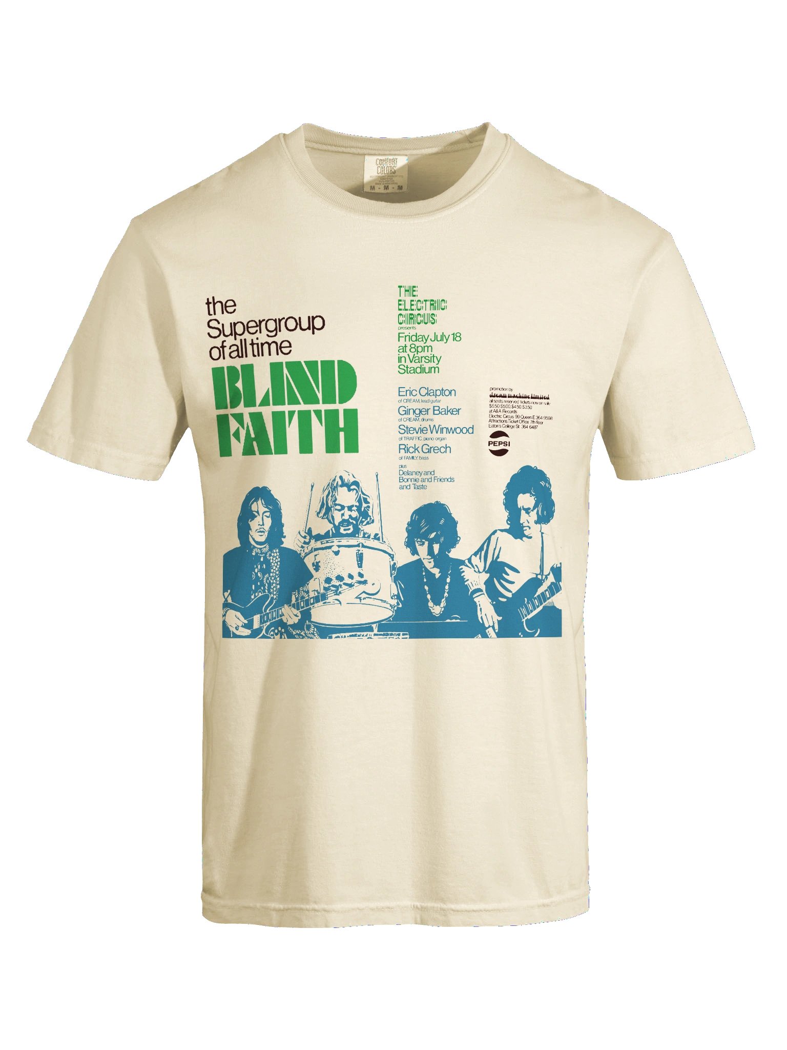 Blind Faith - Varsity Stadium, Toronto, July 18, 1969 product image (67)