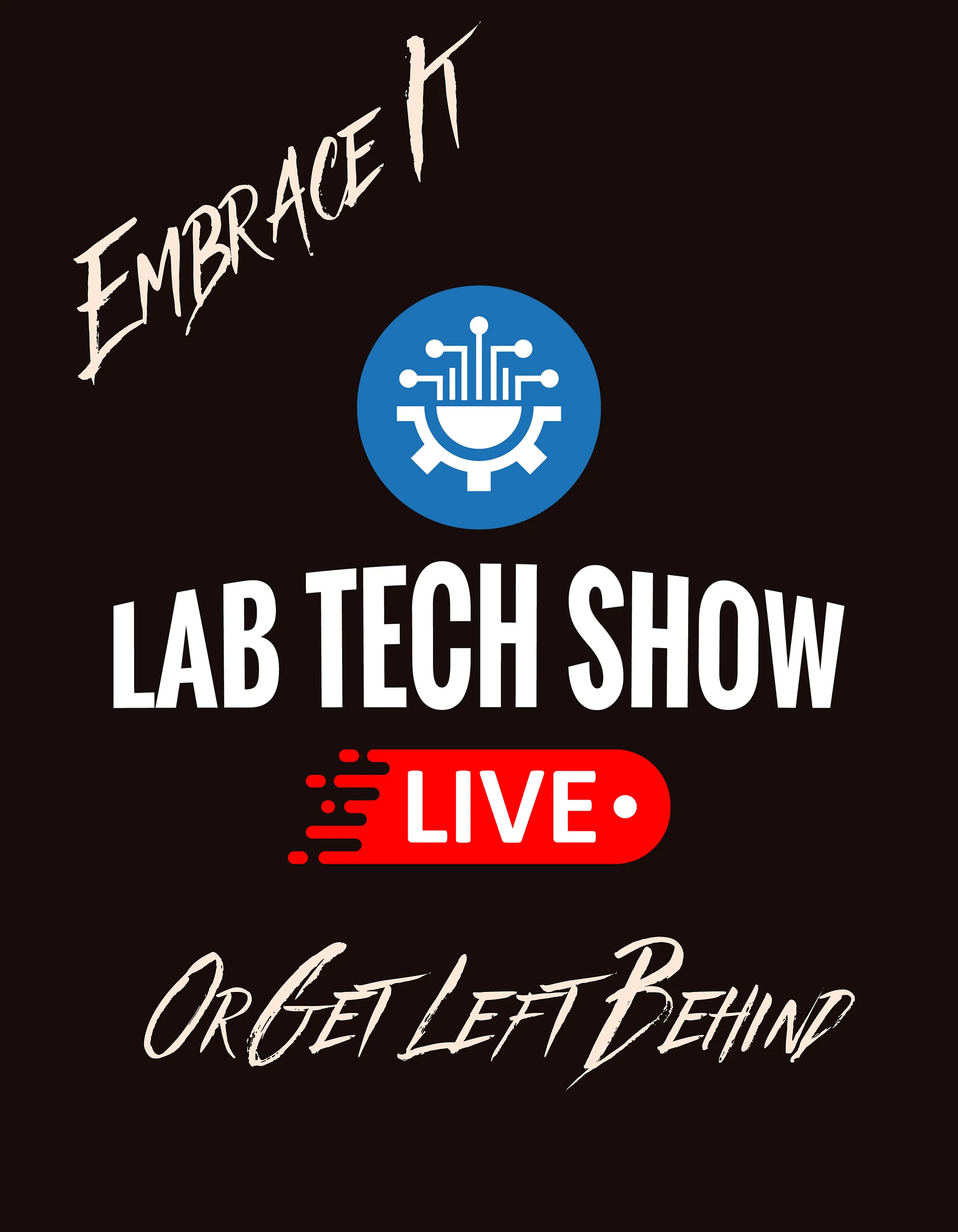 Embrace It Lab Tech Show [Black] T-Shirt product image (4)