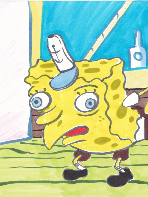 A4 MEME Arts - Sponge buck product image (1)