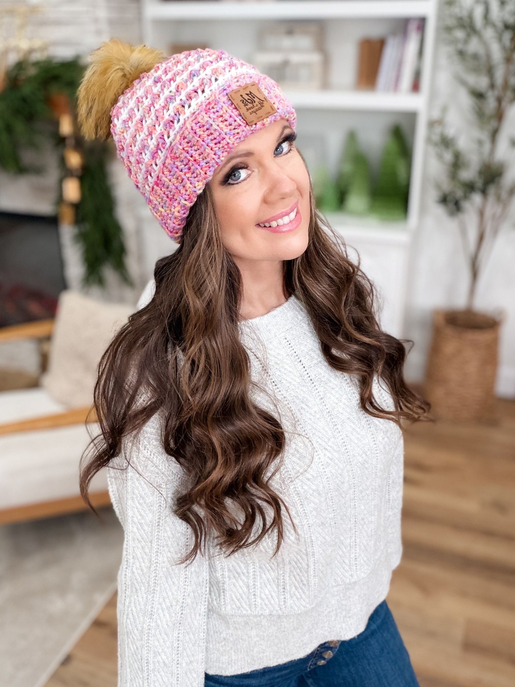 Winterberry Beanie Crochet Pattern product image (4)
