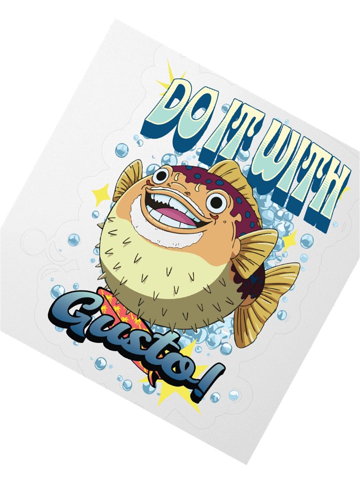 A Gusto Sticker! product image (6)