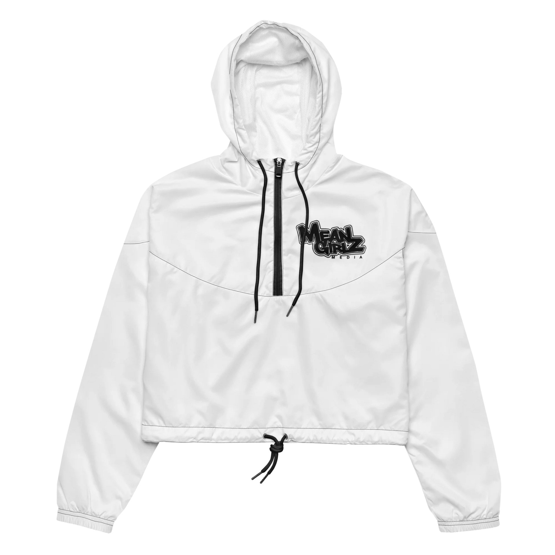 Classic Black Logo Crop Windbreaker product image (2)