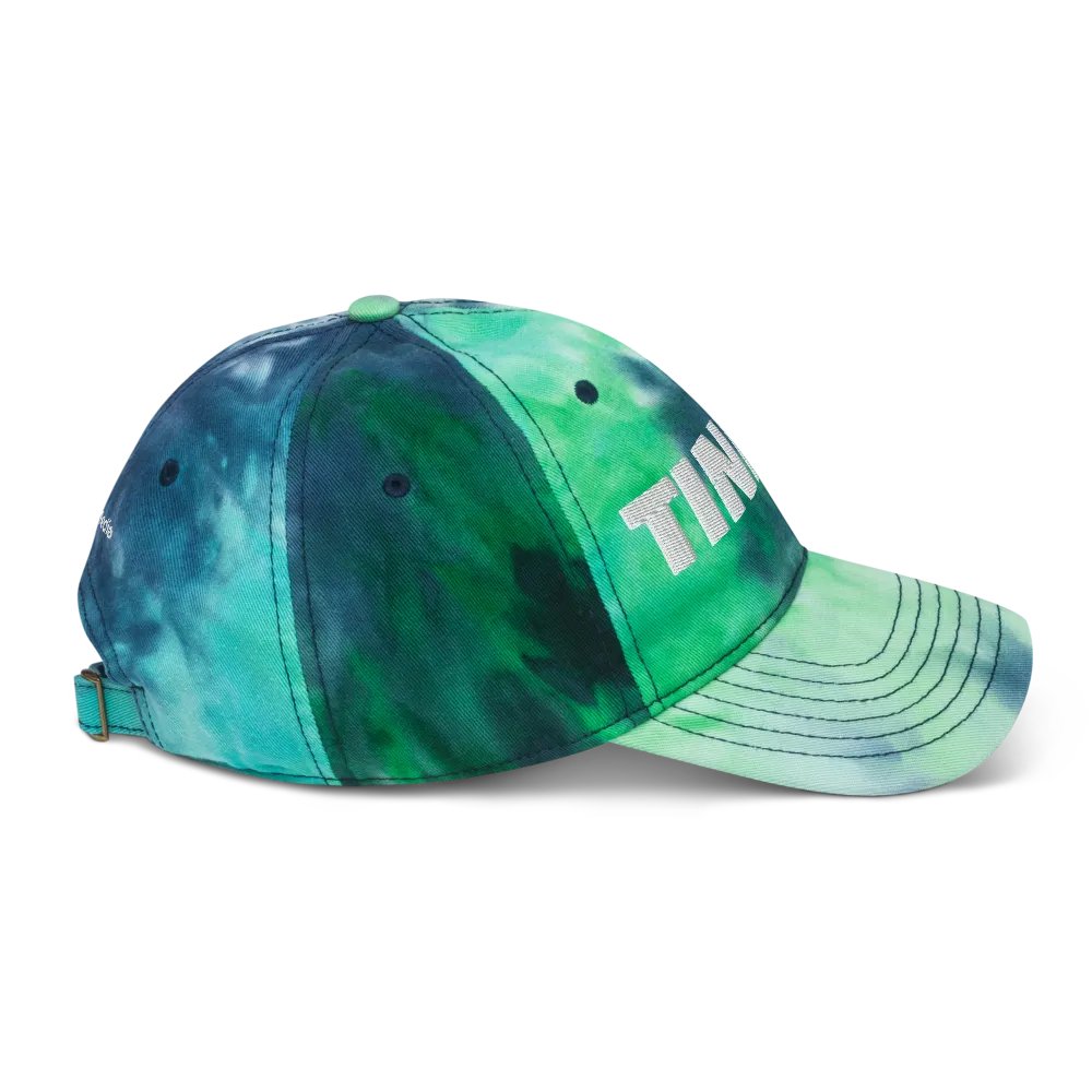 Tinfoil Hat - White On Blue-Green Tie Dye product image (5)