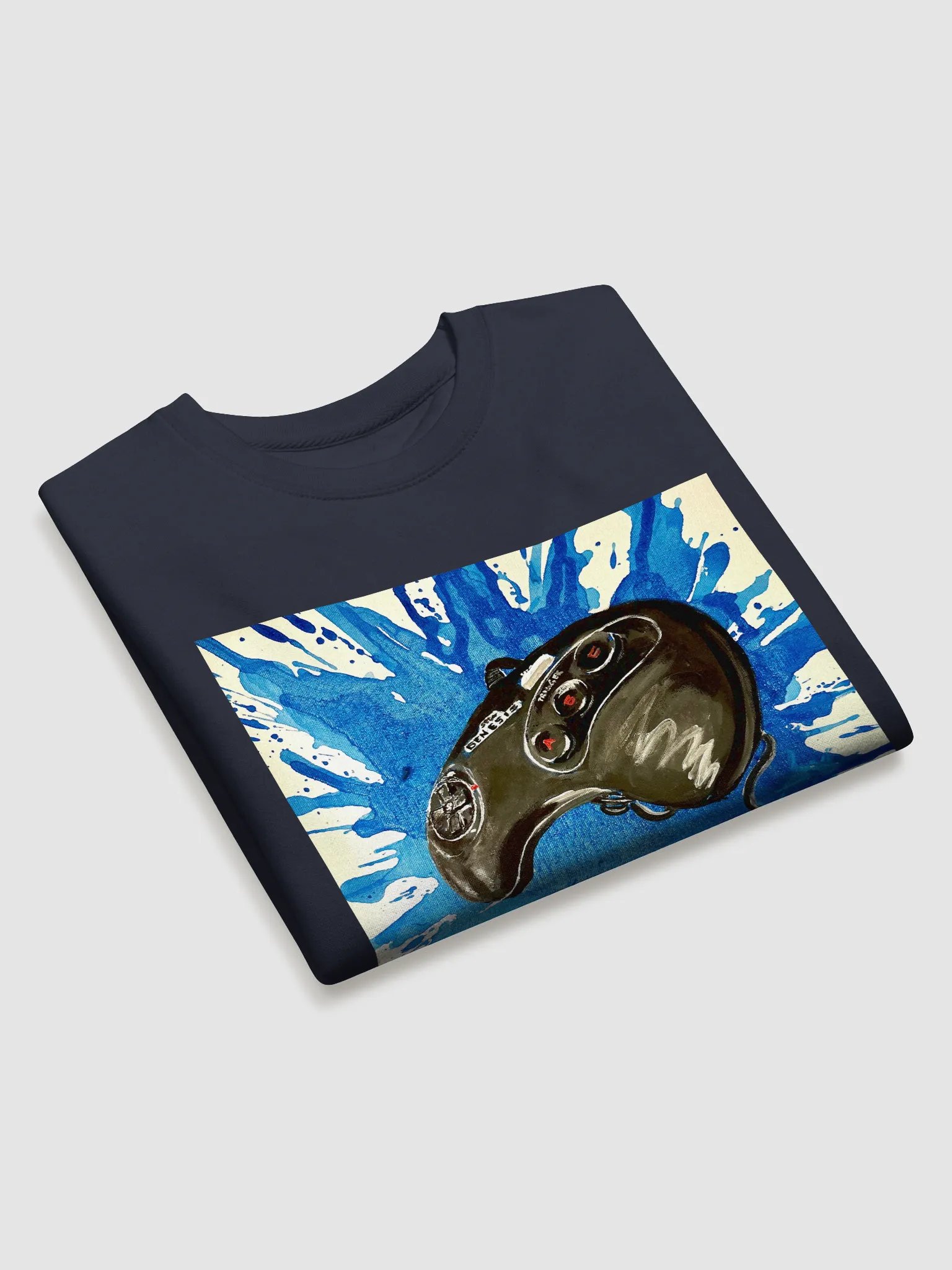 "A New Challenger" Controller Splatter Premium Sweatshirt product image (32)