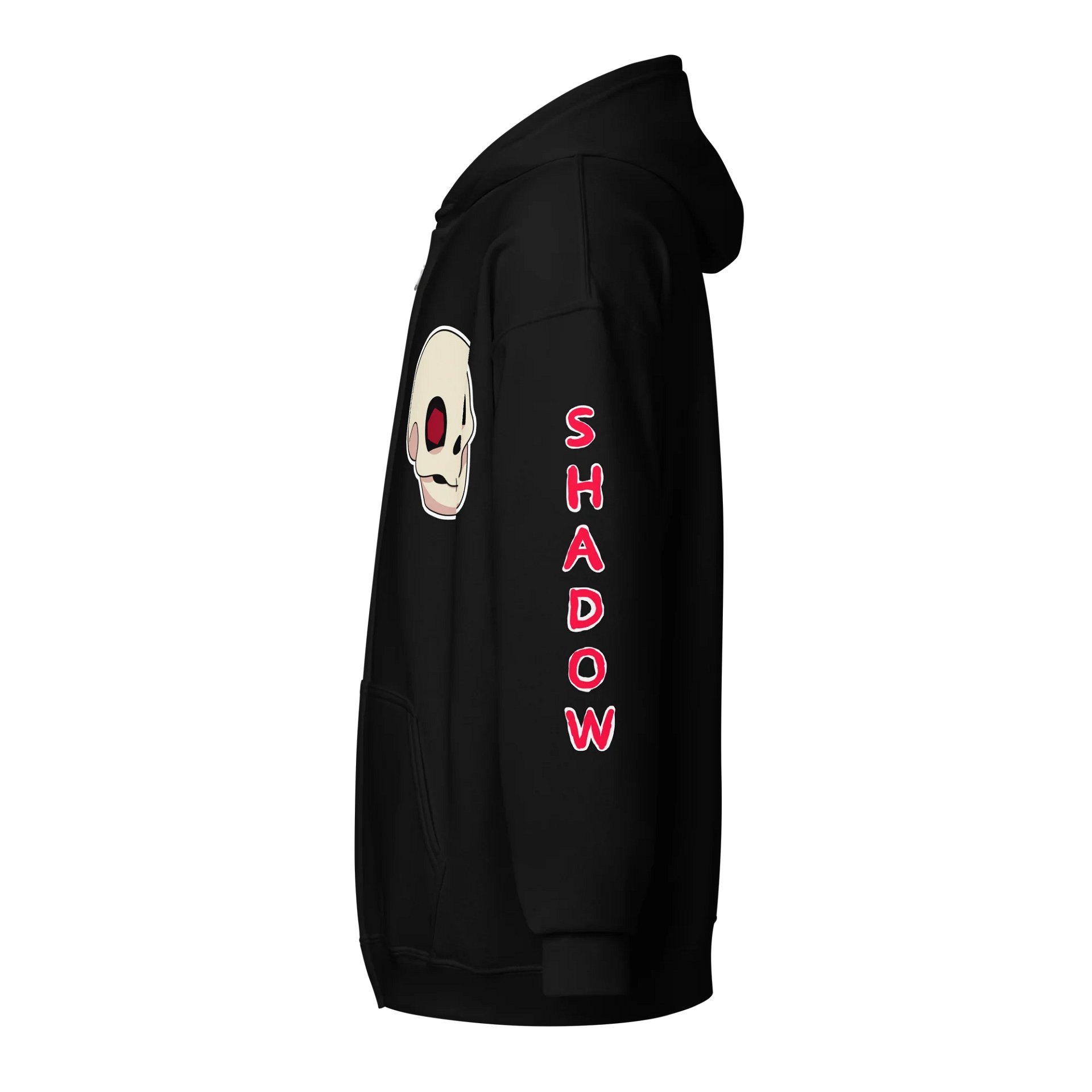 Glowing Skull Zip Hoodie product image (6)