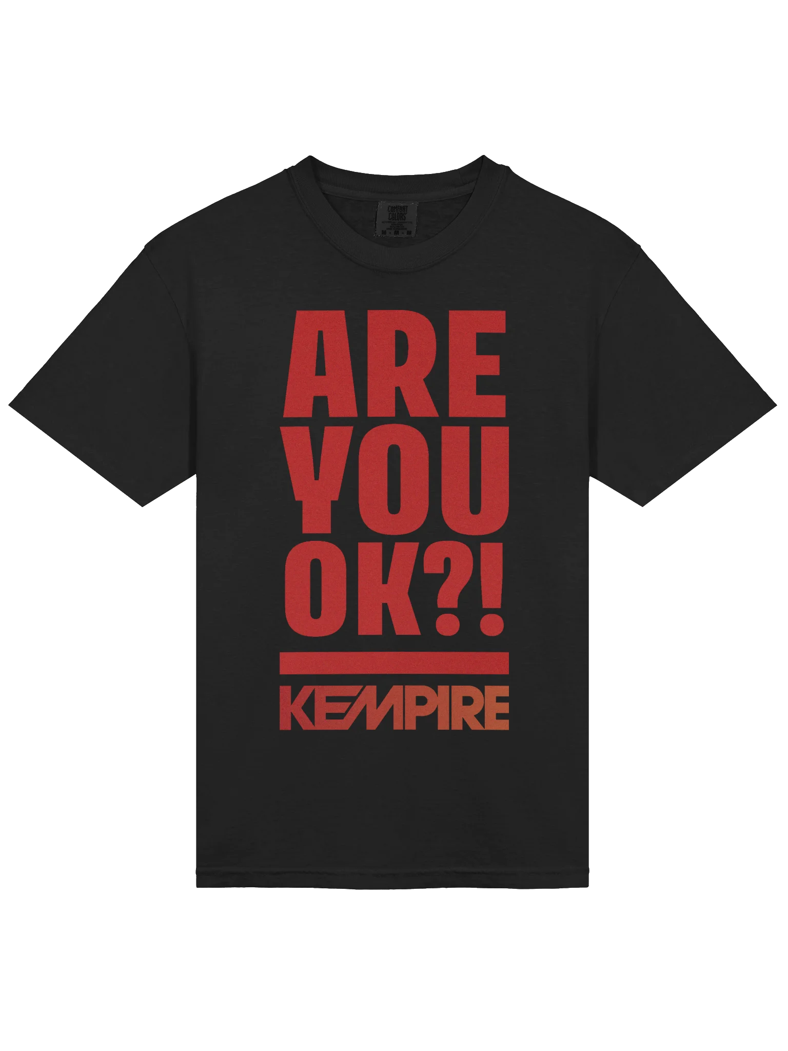 Are You Ok? Tee (Red) product image (17)
