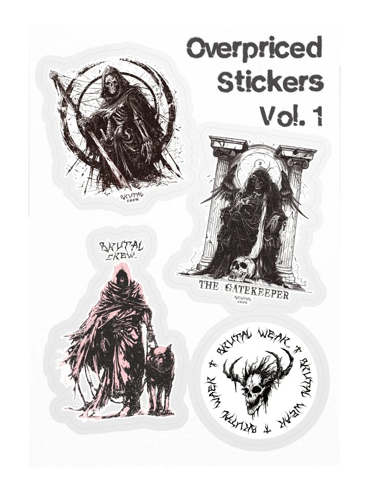 Overpriced Stickers Vol. 1 product image (1)